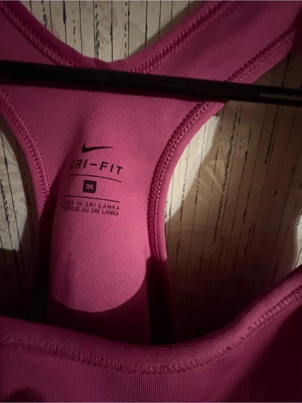 Nike Hot Pink Racerback Dri-FIT Sports Bra